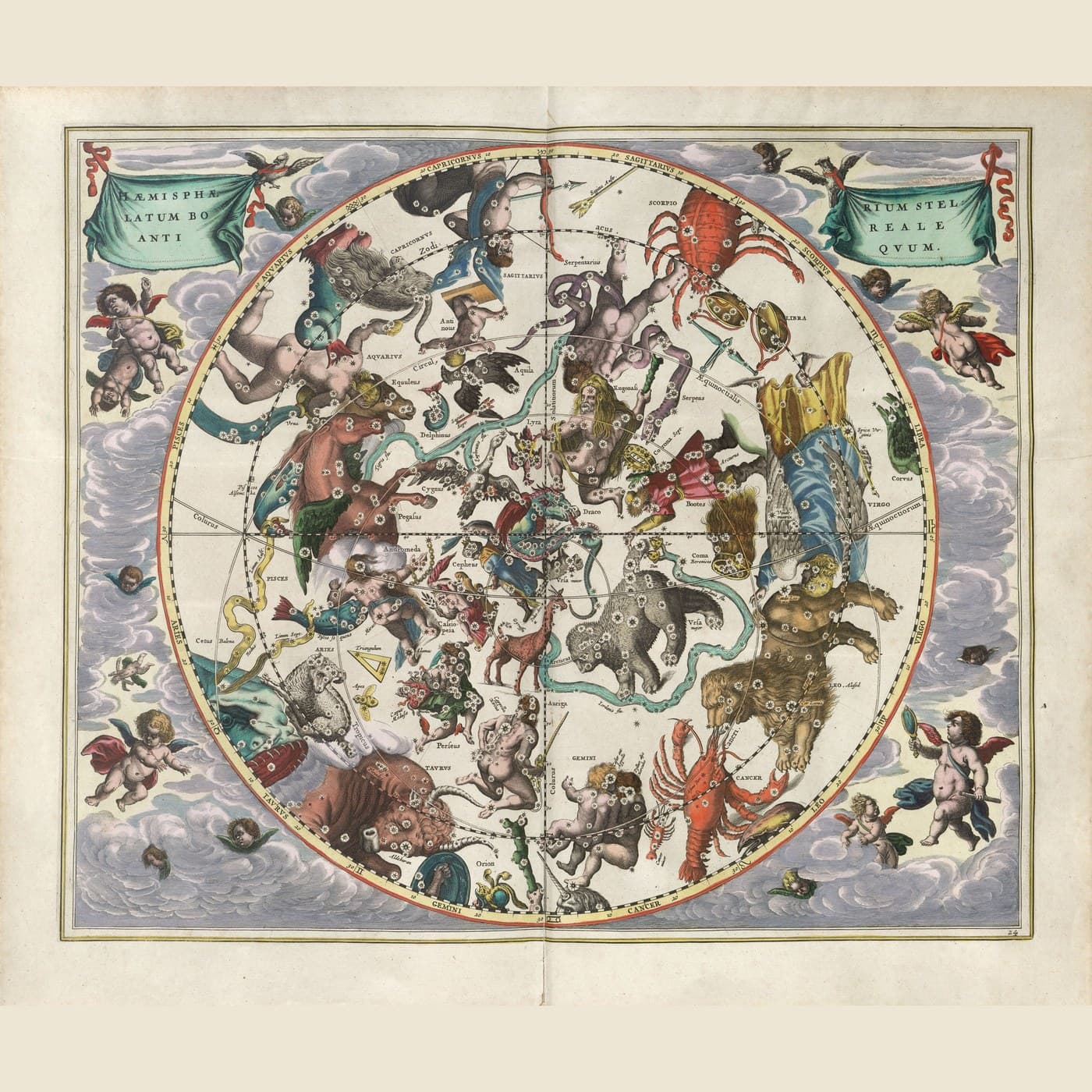 Harmonia Macrocosmica — Andreas Cellarius, Amsterdam, 1660
