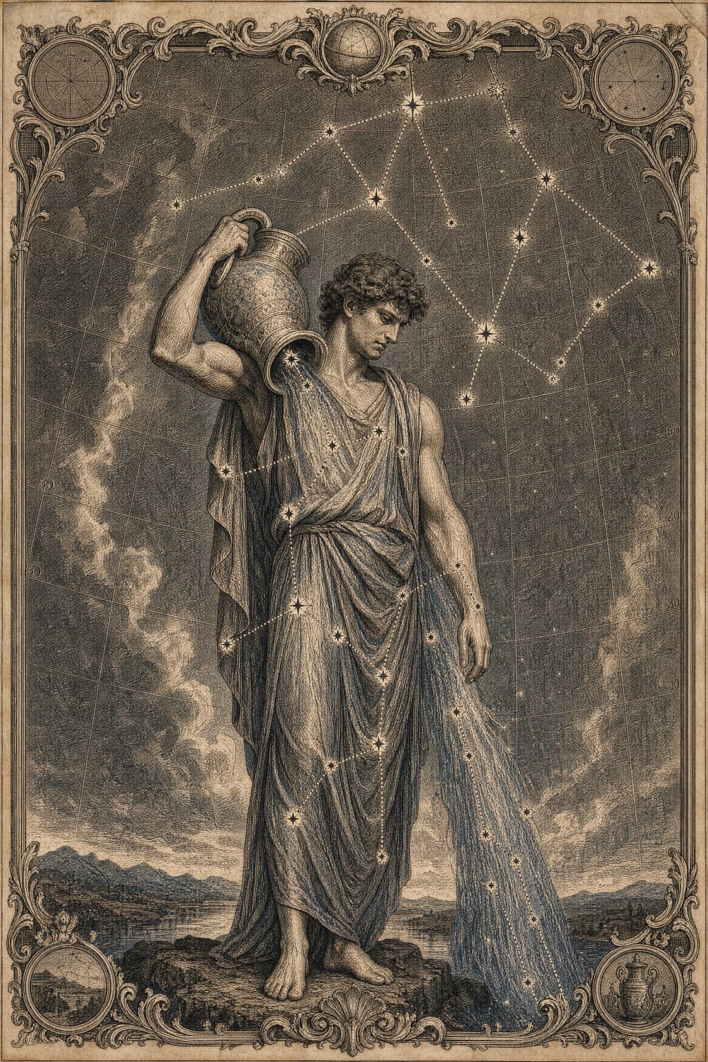 Aquarius — Celestial Atlas — Portrait