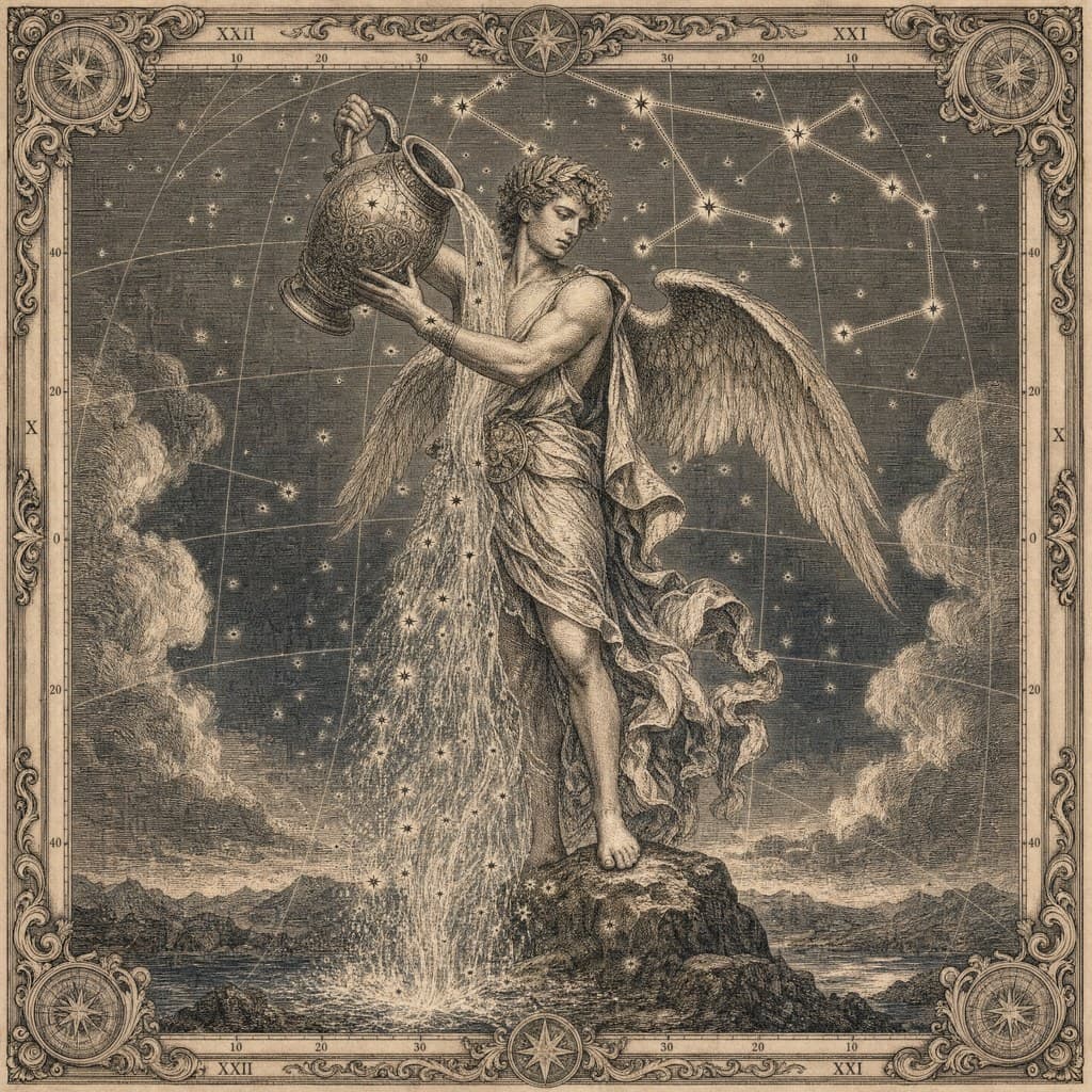Aquarius — Celestial Atlas — Square
