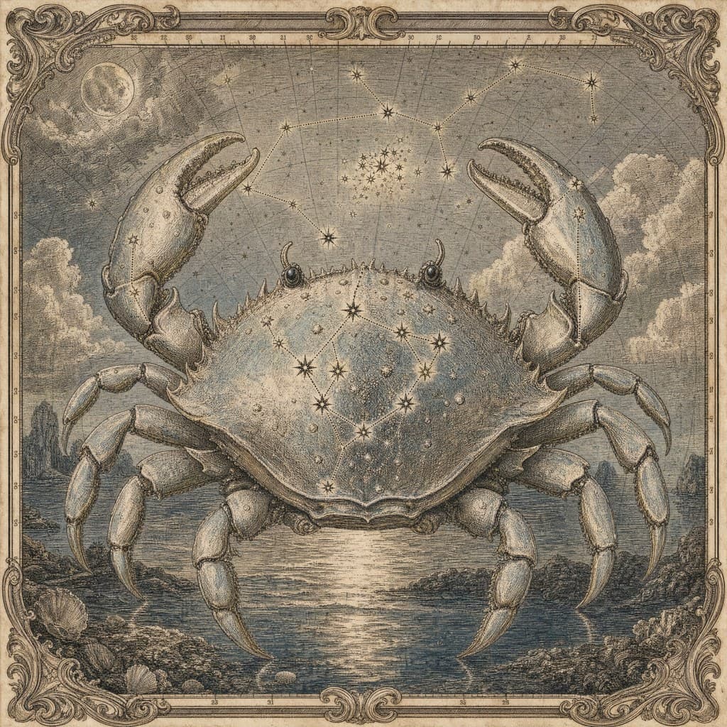Cancer — Celestial Atlas — Square