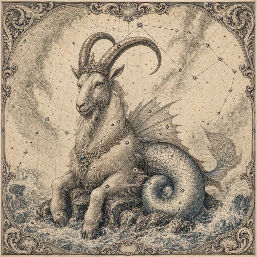 Capricorn — Celestial Atlas — Square