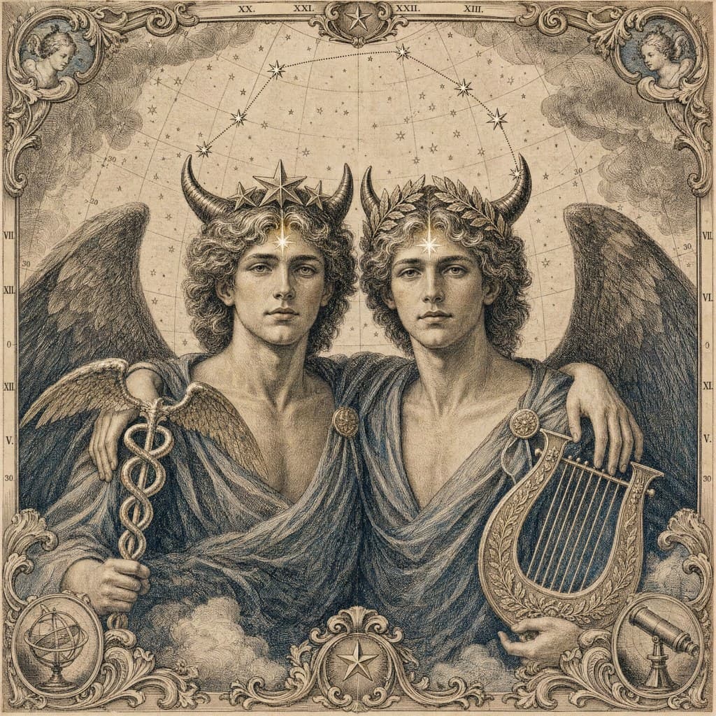 Gemini — Celestial Atlas — Square