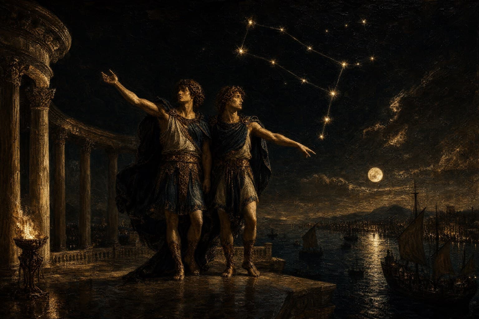 Gemini — Baroque Tenebrism — Cinematic