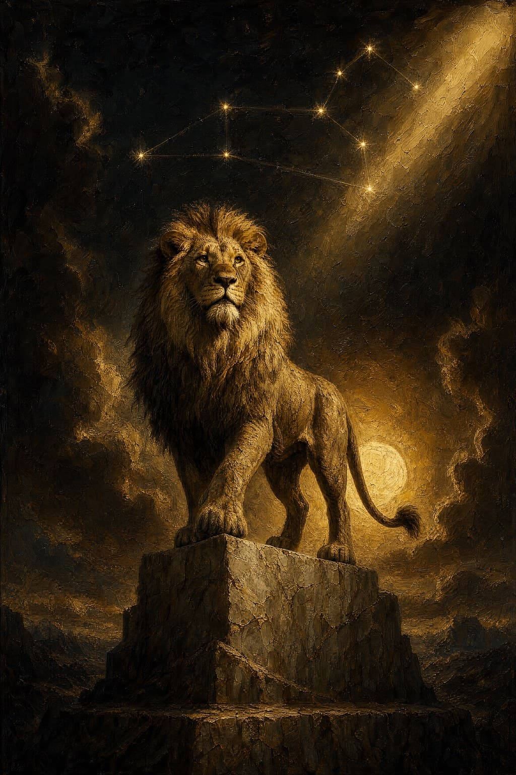 Leo — Baroque Tenebrism — Portrait