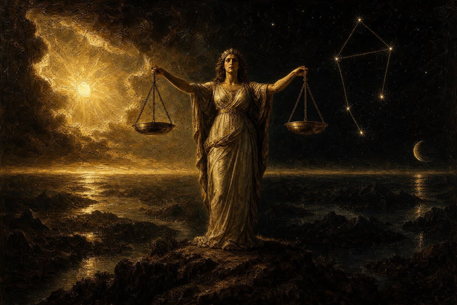 Libra — Baroque Tenebrism — Cinematic