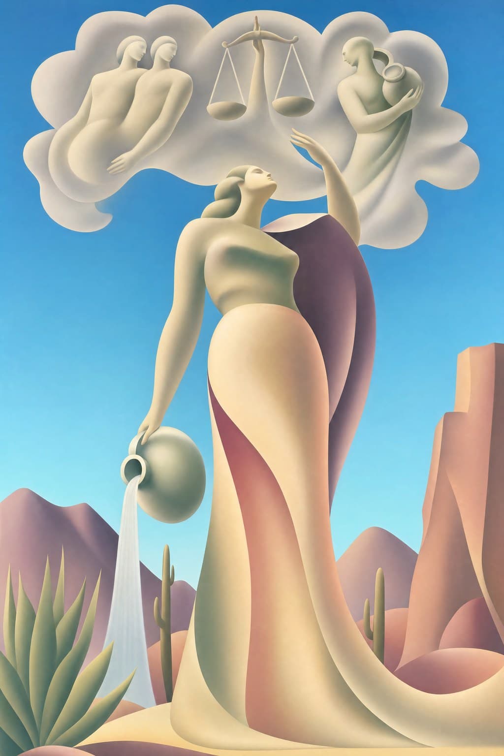 The Air Trine — Desert Bloom — Portrait