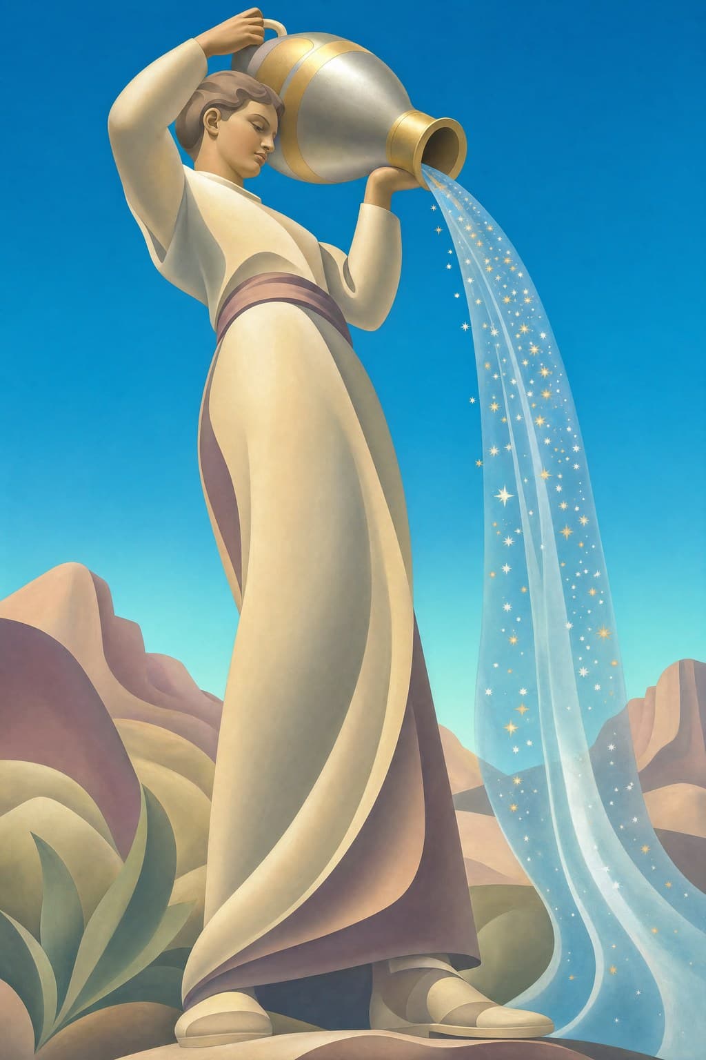 Aquarius — Desert Bloom — Portrait