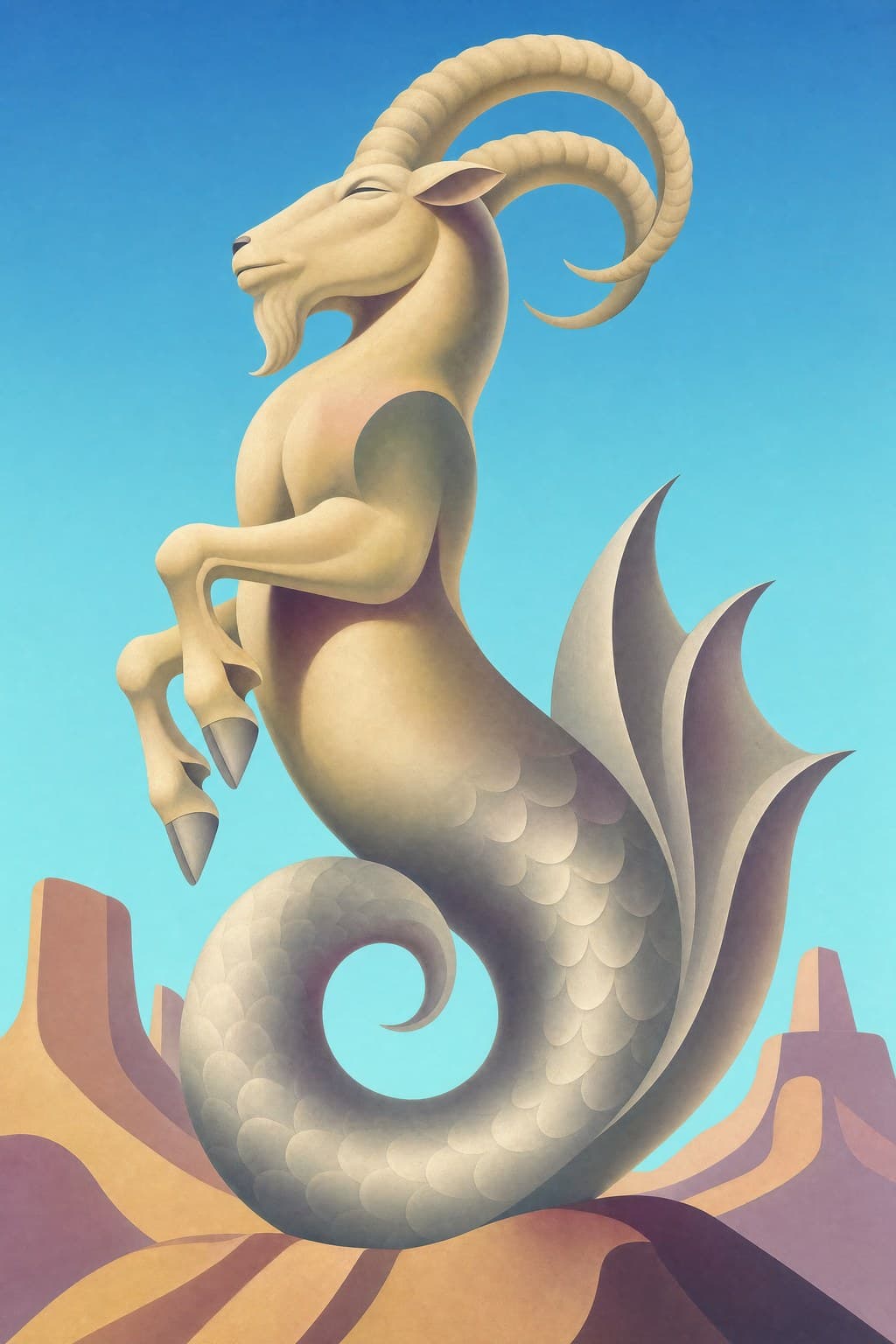 Capricorn — Desert Bloom — Portrait