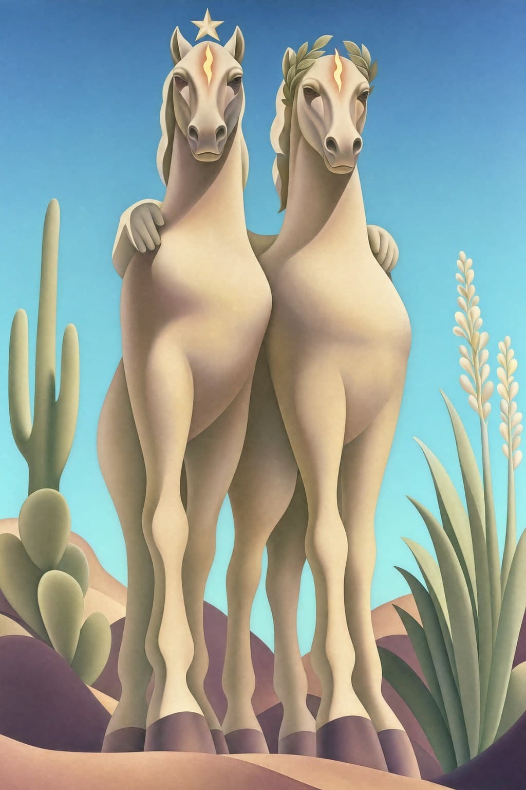 Gemini — Desert Bloom — Portrait