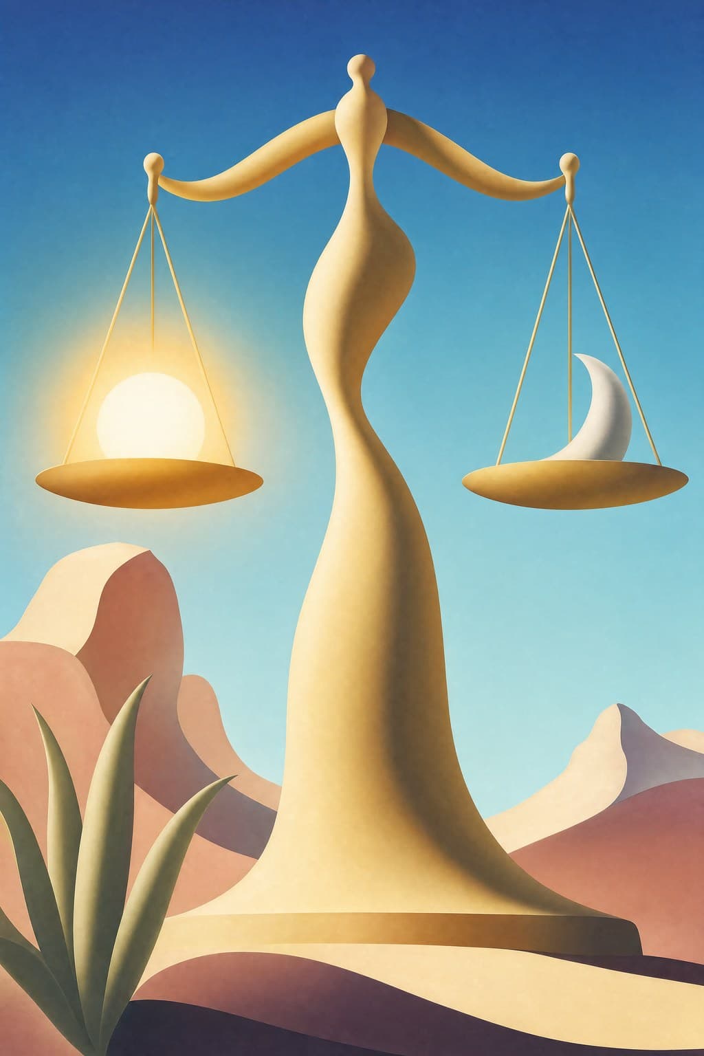 Libra — Desert Bloom — Portrait