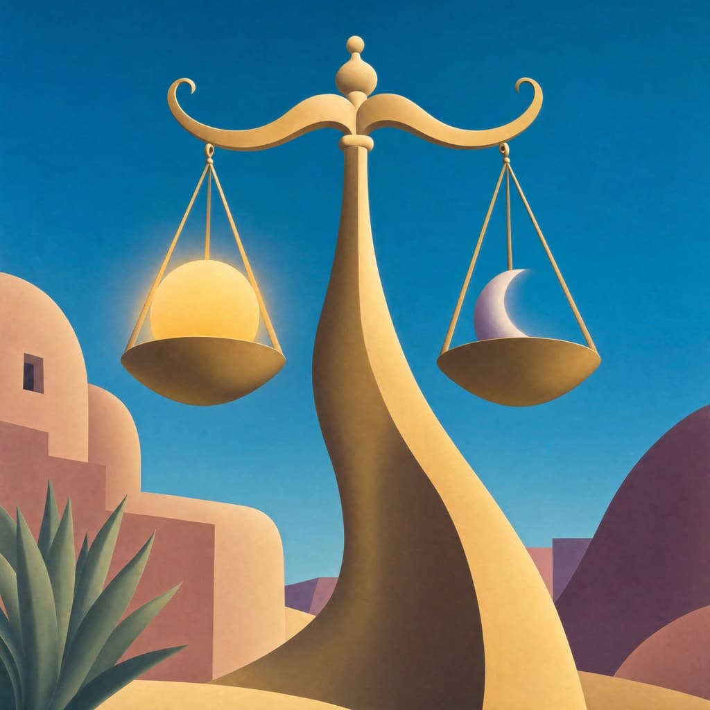 Libra — Desert Bloom — Square