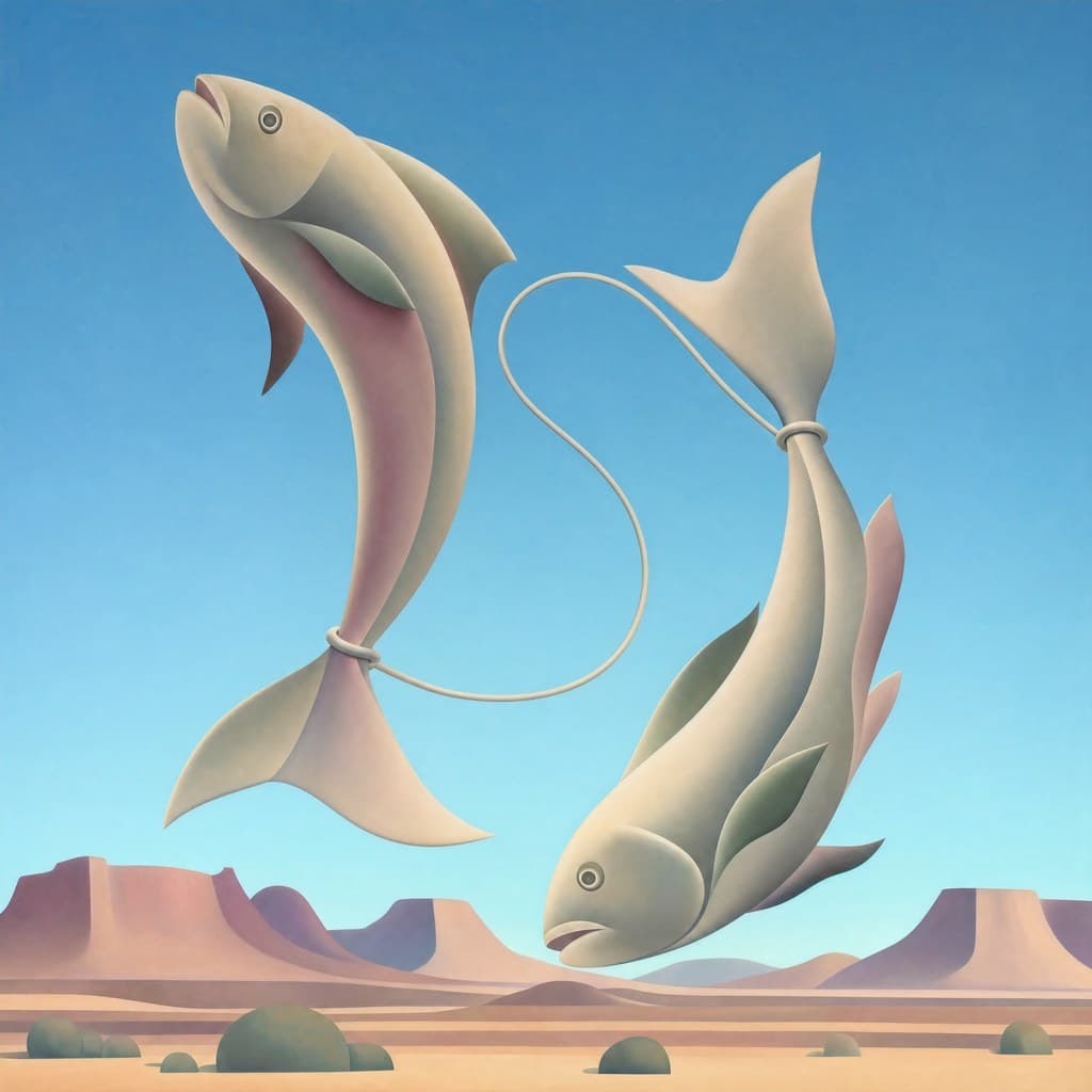 Pisces — Desert Bloom — Square