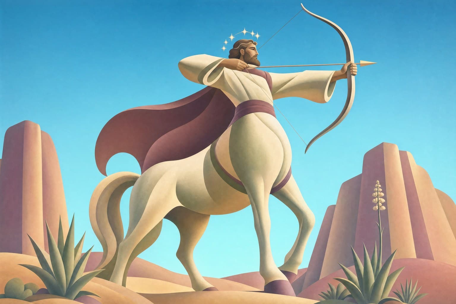 Sagittarius — Desert Bloom — Cinematic