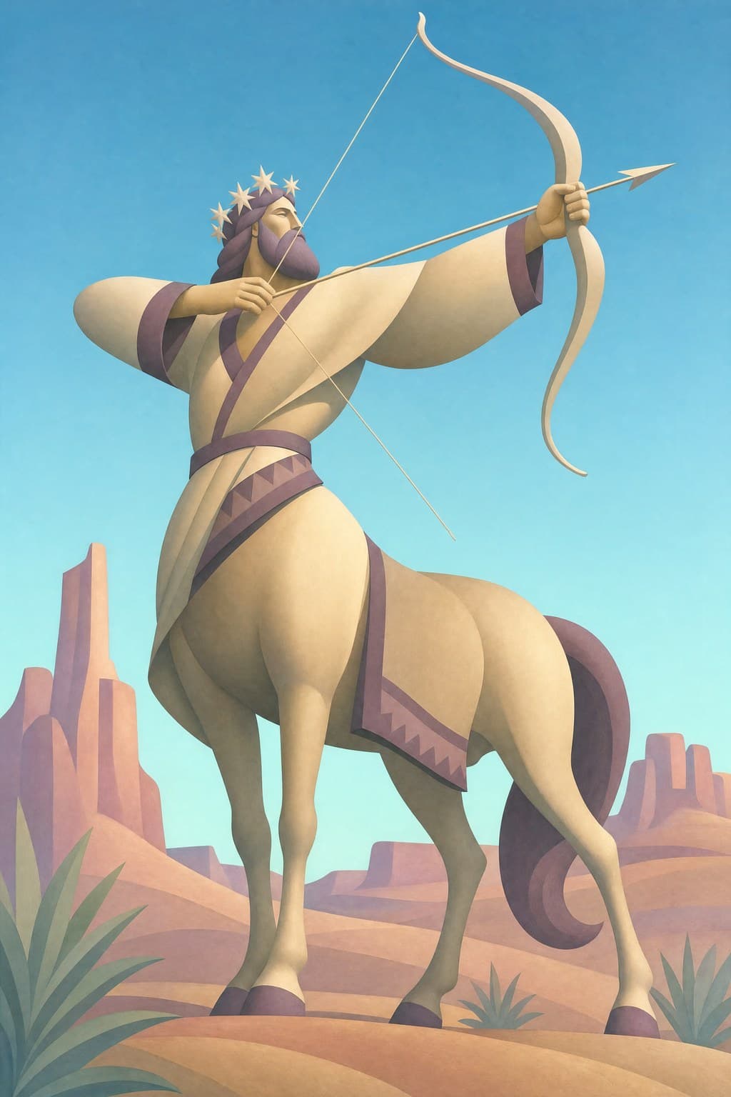 Sagittarius — Desert Bloom — Portrait