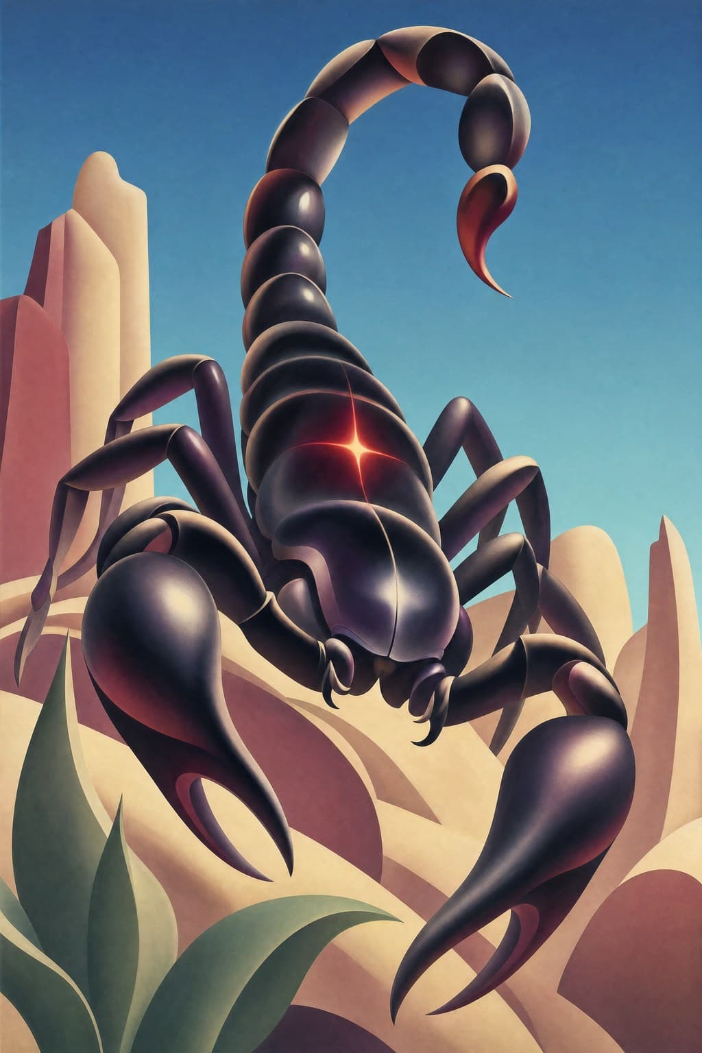 Scorpio — Desert Bloom — Portrait
