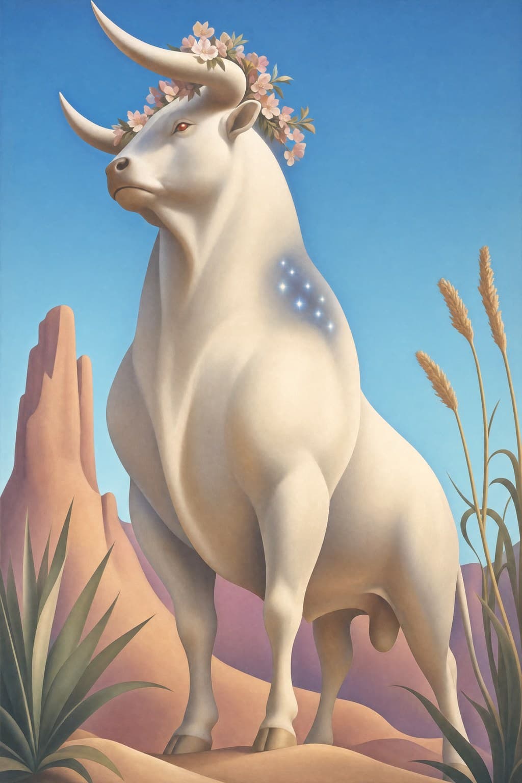 Taurus — Desert Bloom — Portrait