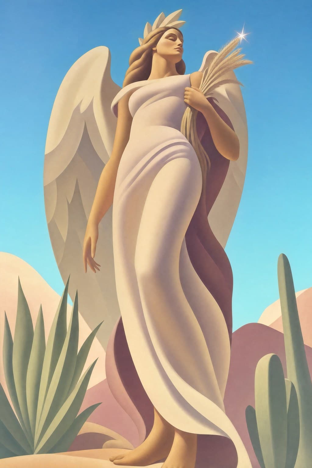 Virgo — Desert Bloom — Portrait