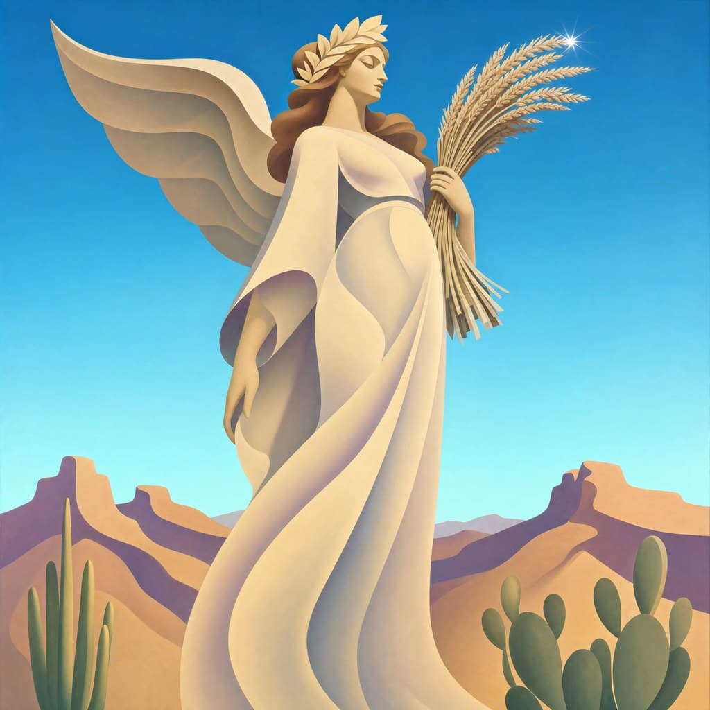 Virgo — Desert Bloom — Square
