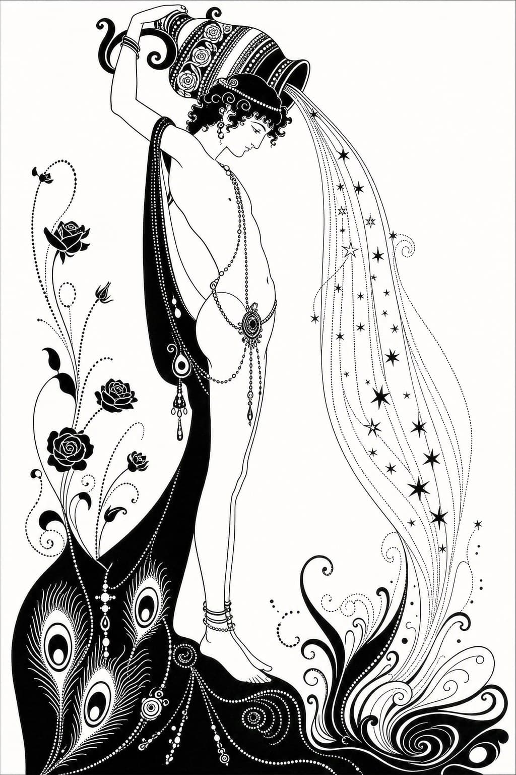 Aquarius — The Decadent Line — Portrait