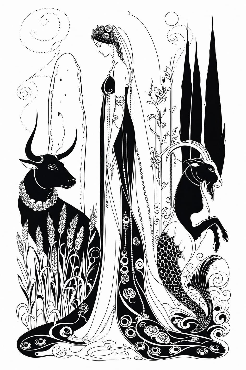 The Earth Trine — The Decadent Line — Portrait