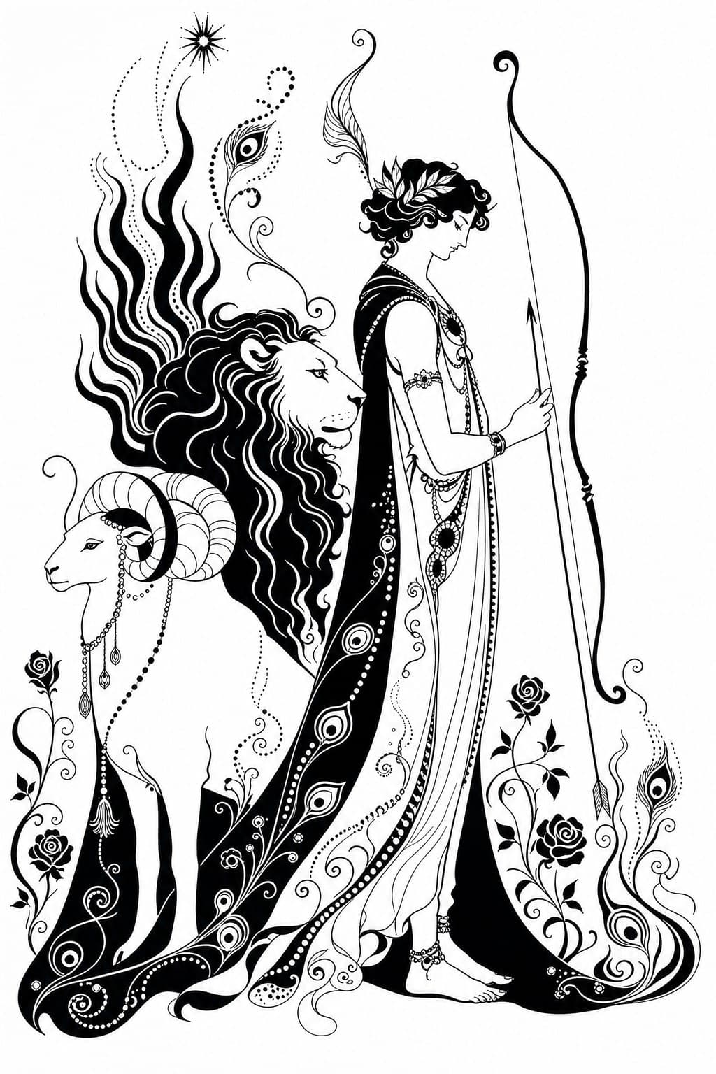 The Fire Trine — The Decadent Line — Portrait