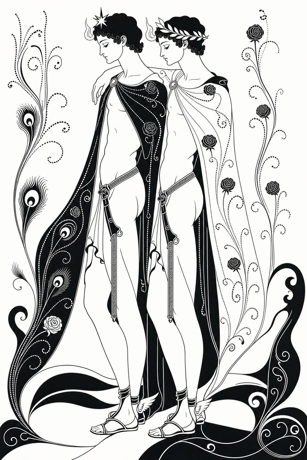 Gemini — The Decadent Line — Portrait