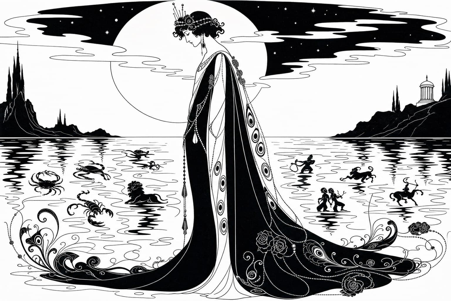 The Night Sea — The Decadent Line — Cinematic