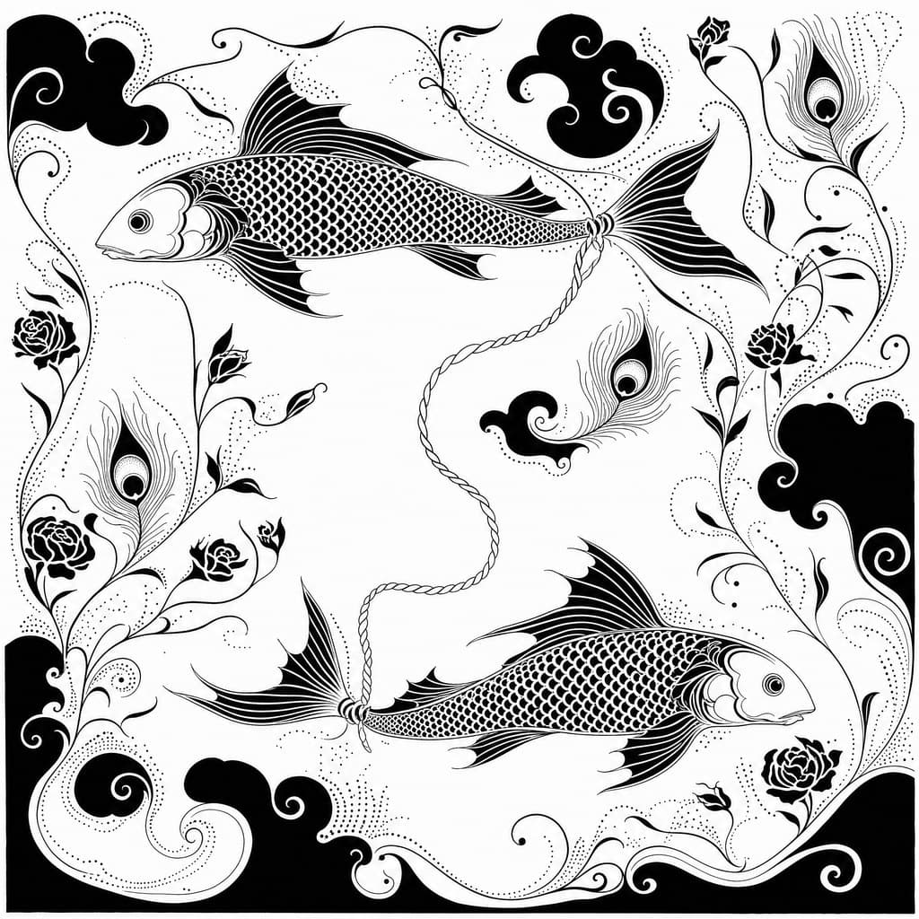Pisces — The Decadent Line — Square