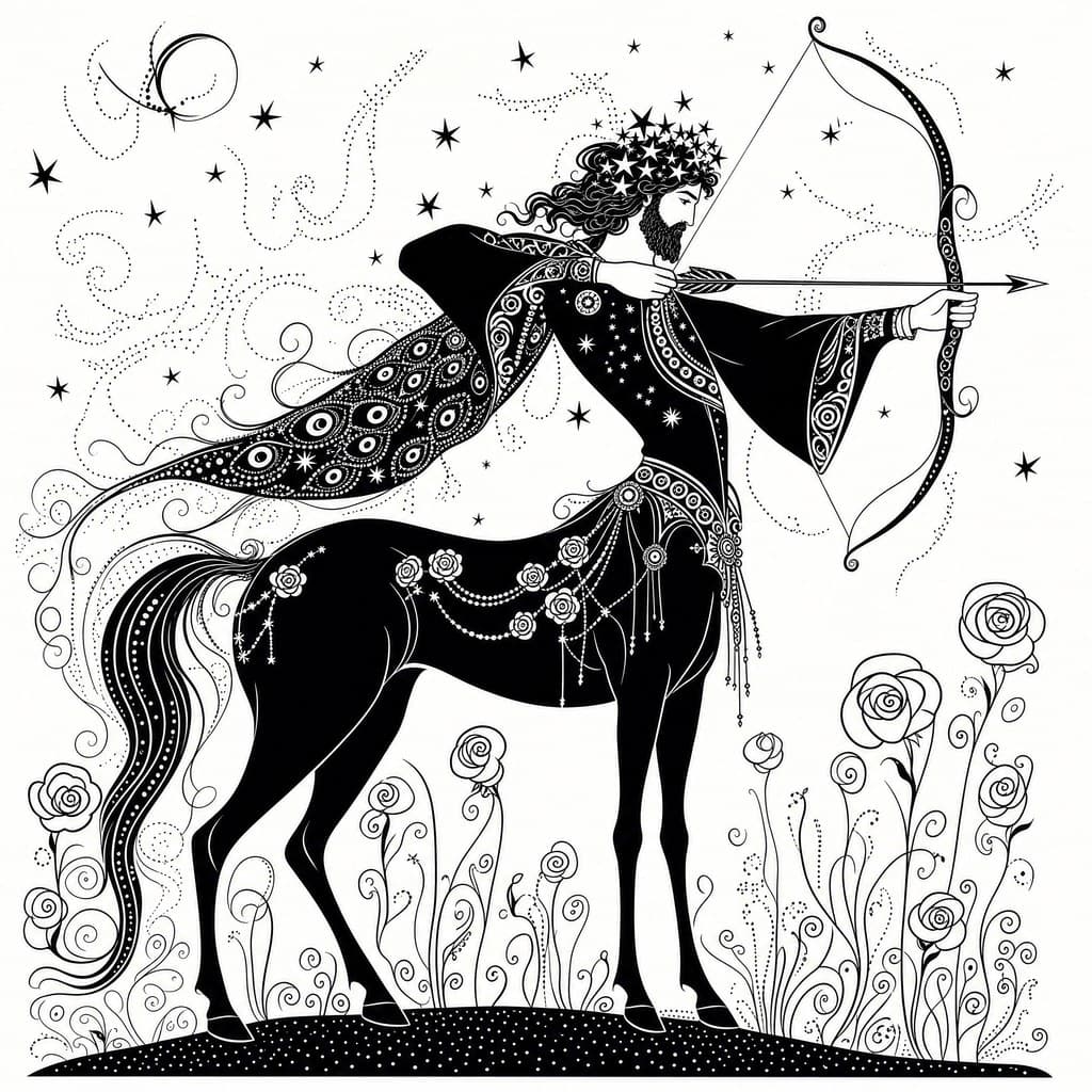 Sagittarius — The Decadent Line — Square