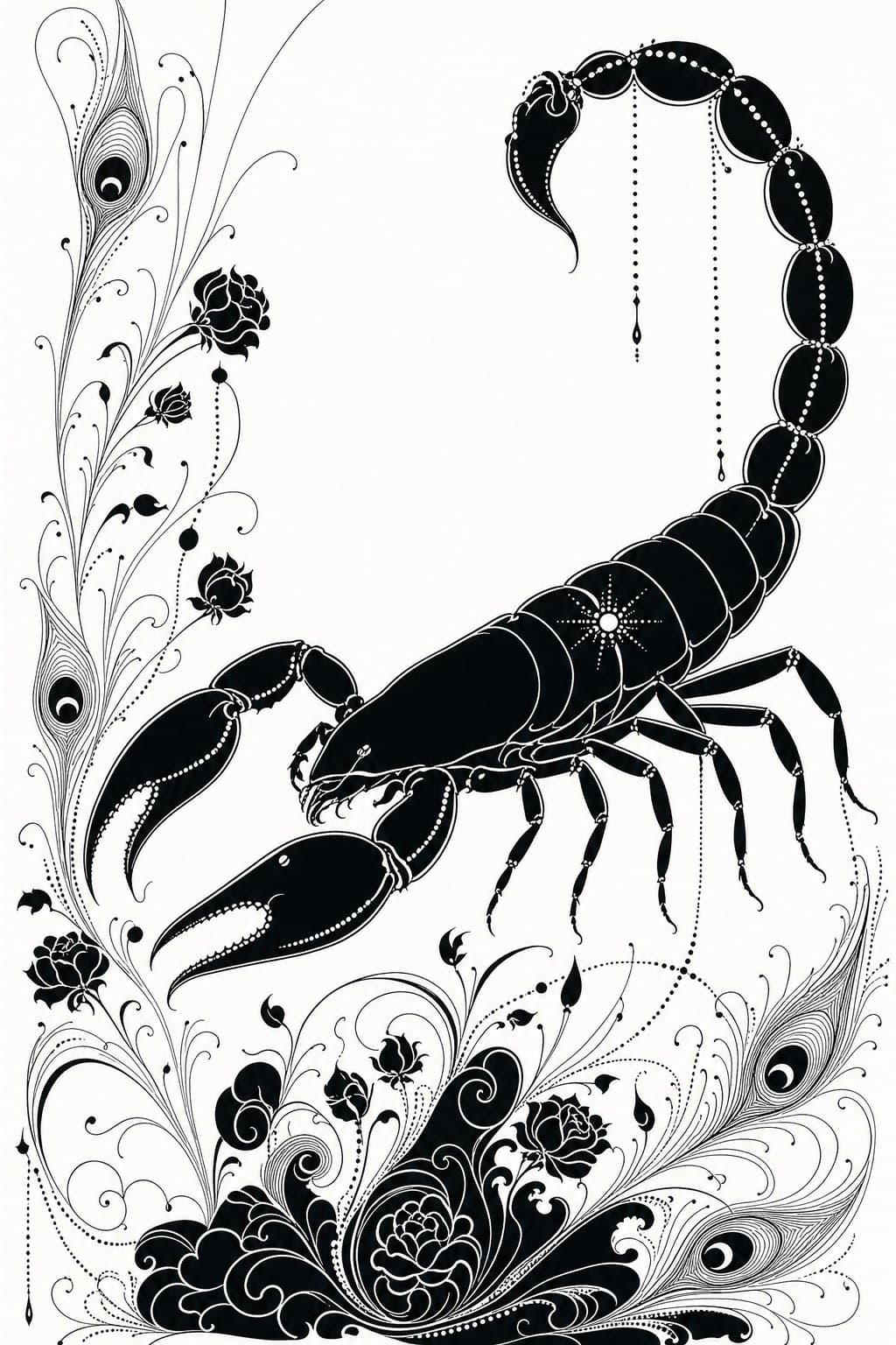 Scorpio — The Decadent Line — Portrait
