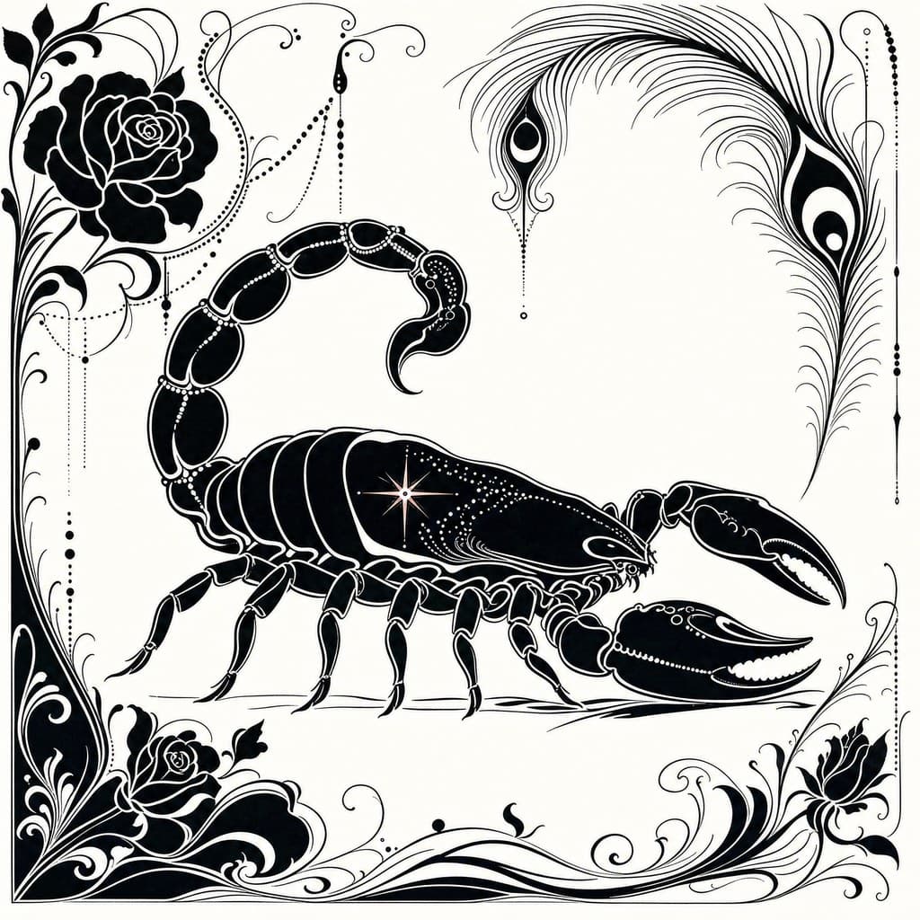 Scorpio — The Decadent Line — Square