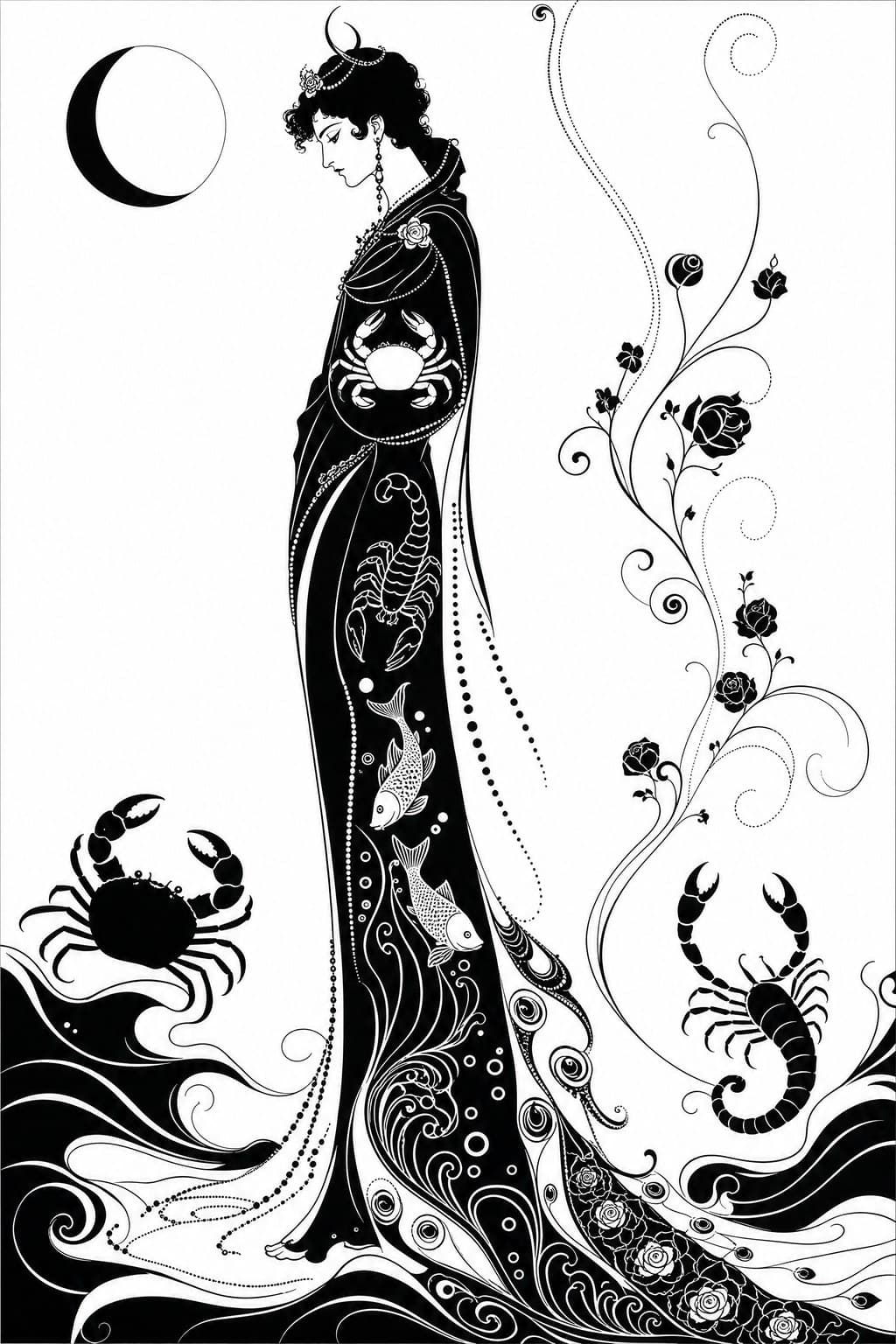 The Water Trine — The Decadent Line — Portrait