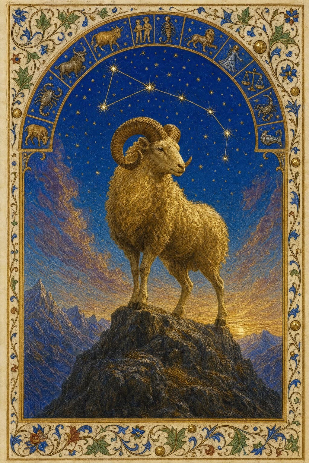 Aries — Book of Hours
