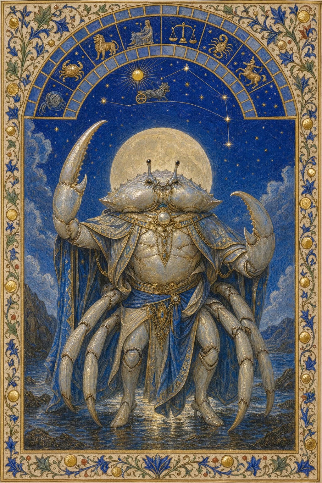 Cancer — Book of Hours — Portrait