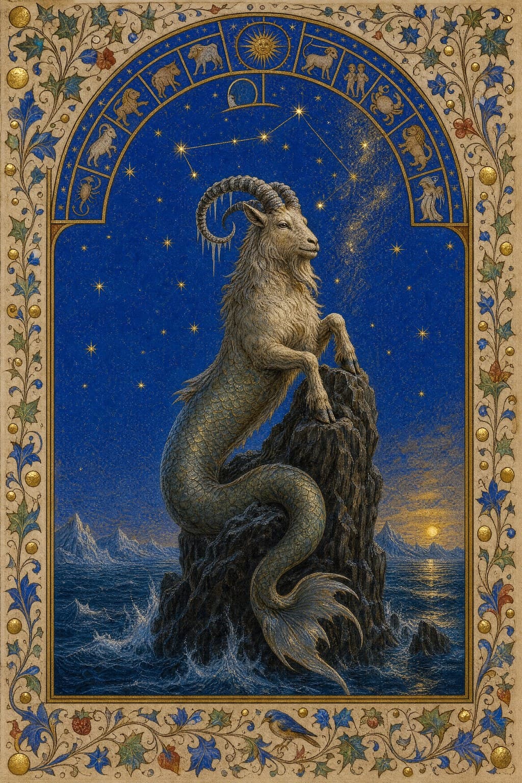 Capricorn — Book of Hours — Portrait