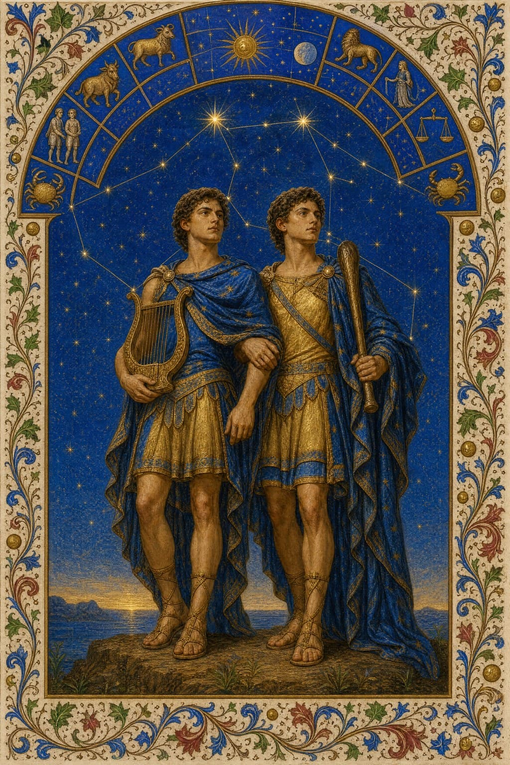 Gemini — Book of Hours — Portrait