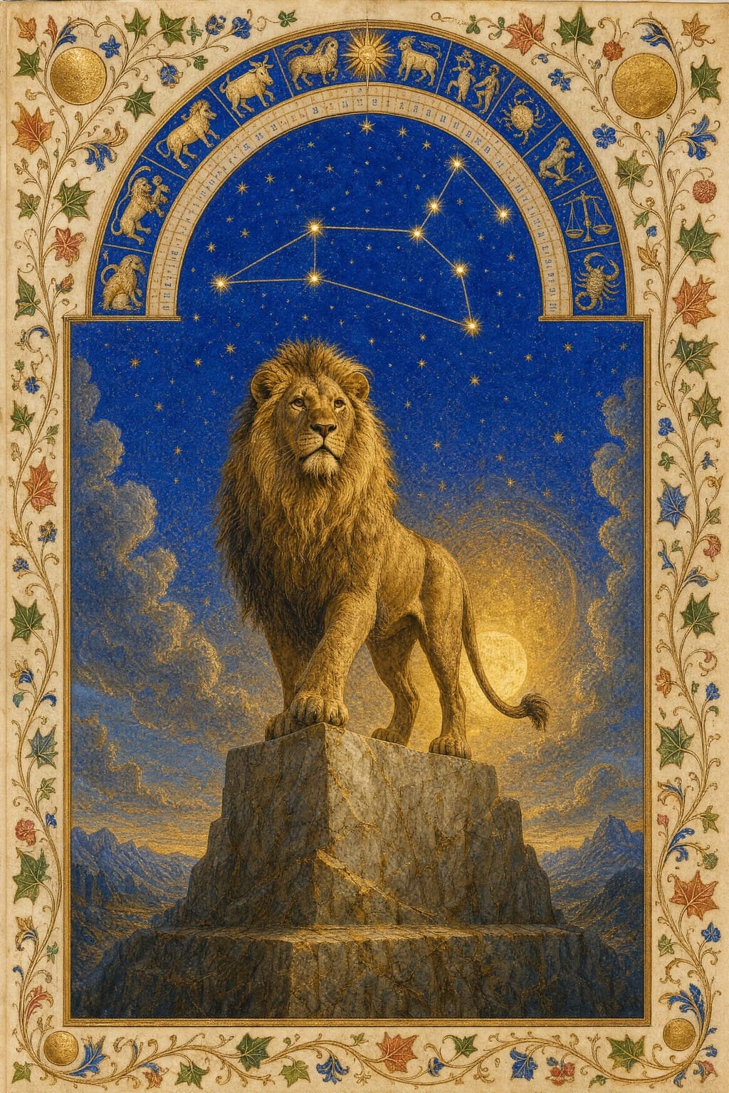 Leo — Book of Hours — Portrait