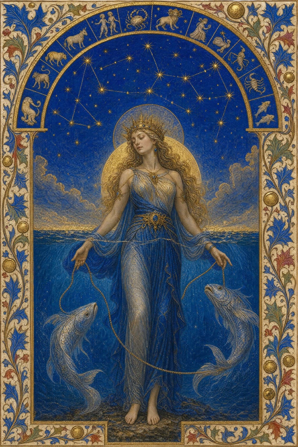 Pisces — Book of Hours — Portrait