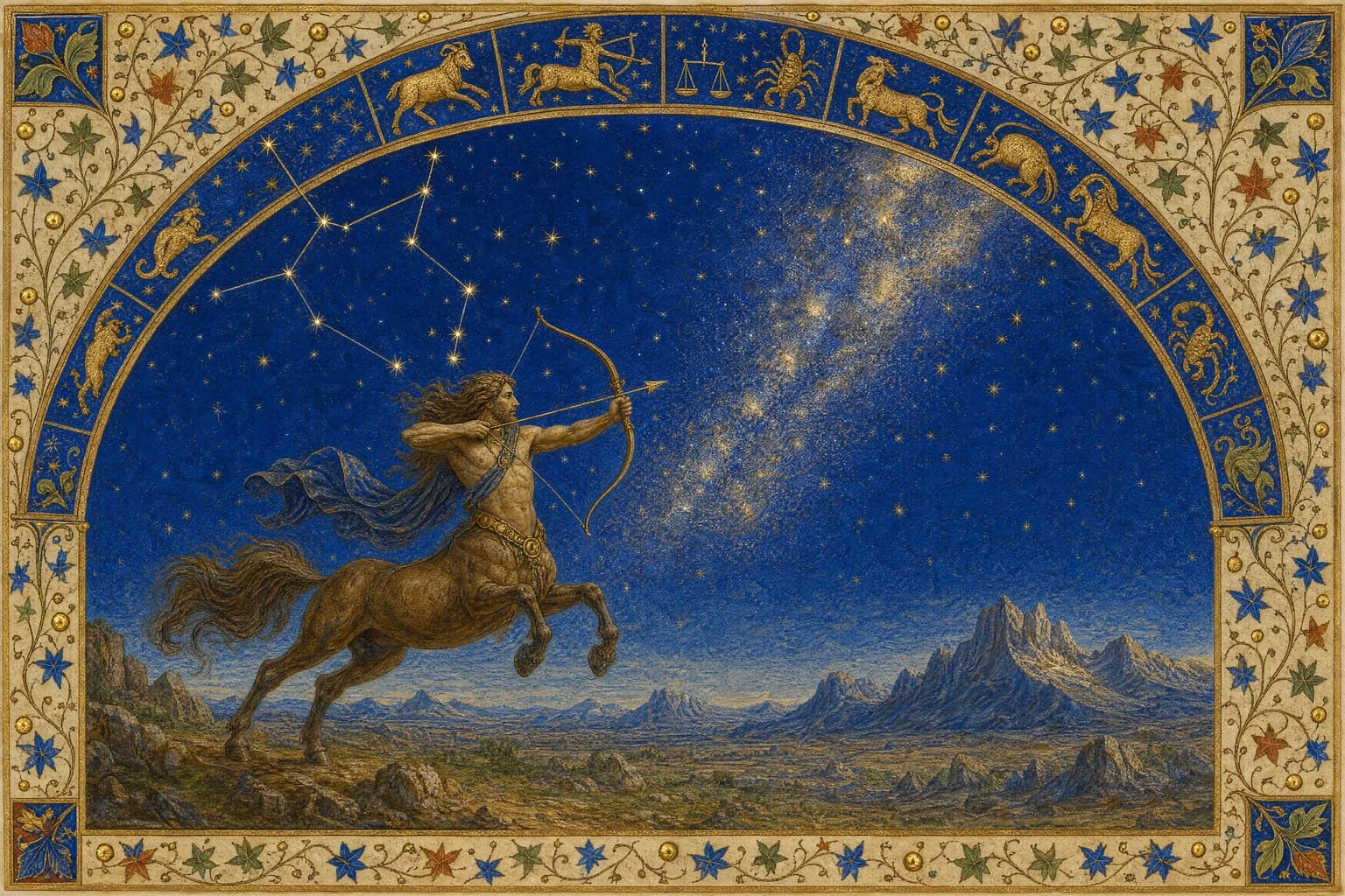 Sagittarius — Book of Hours — Cinematic