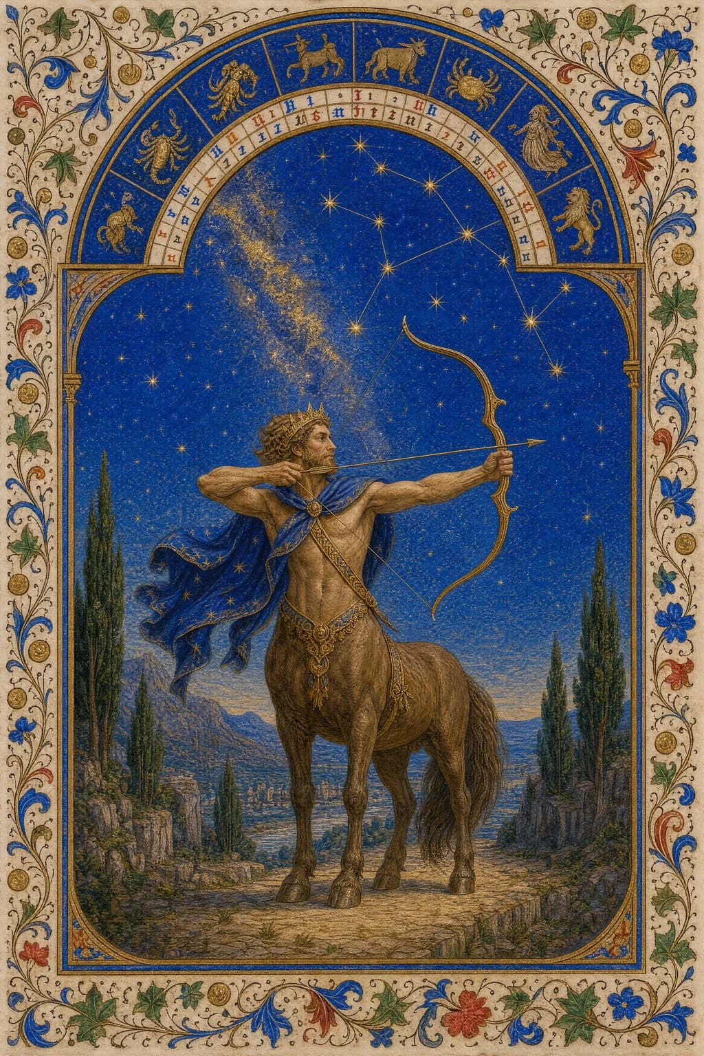 Sagittarius — Book of Hours — Portrait