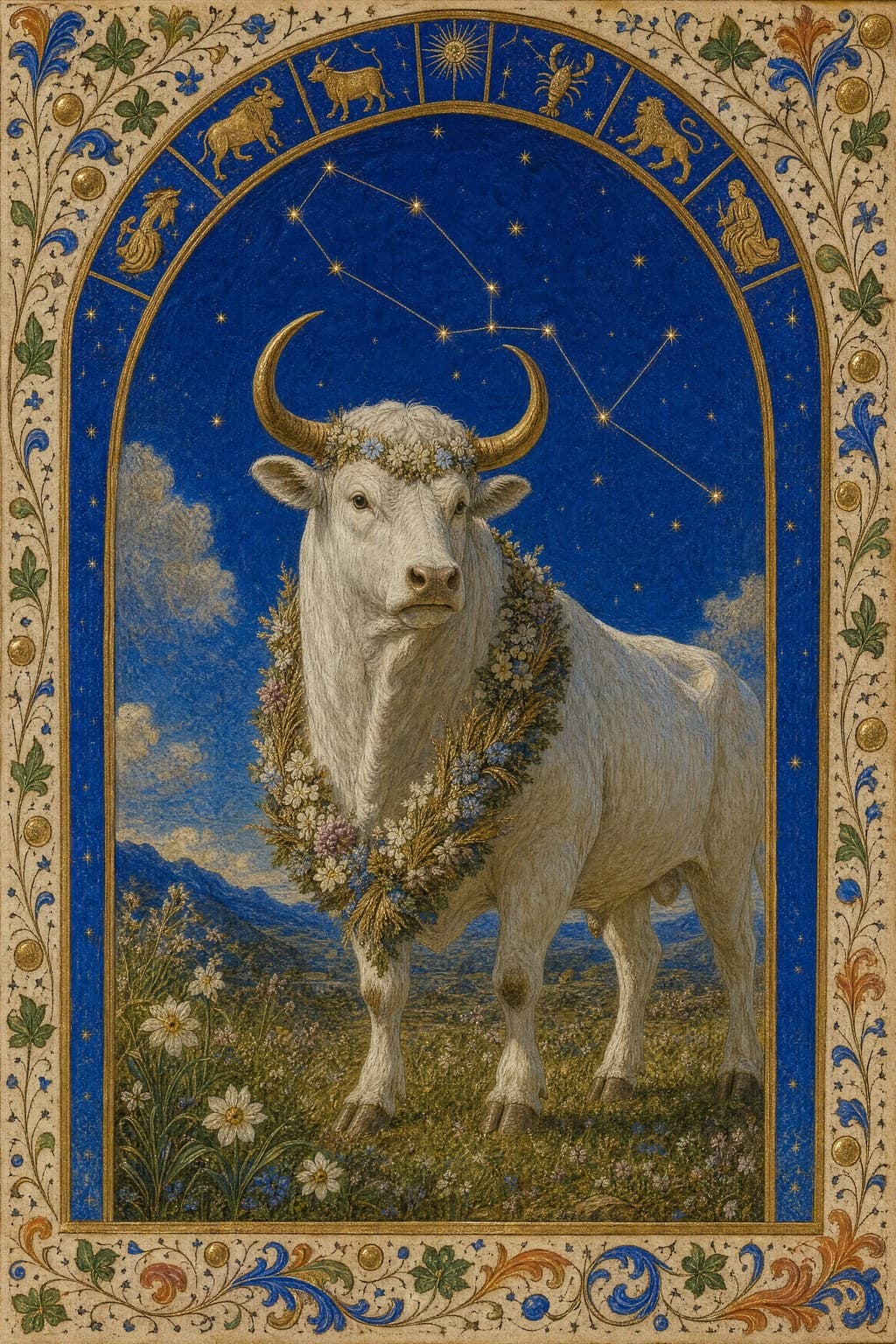 Taurus — Book of Hours — Portrait