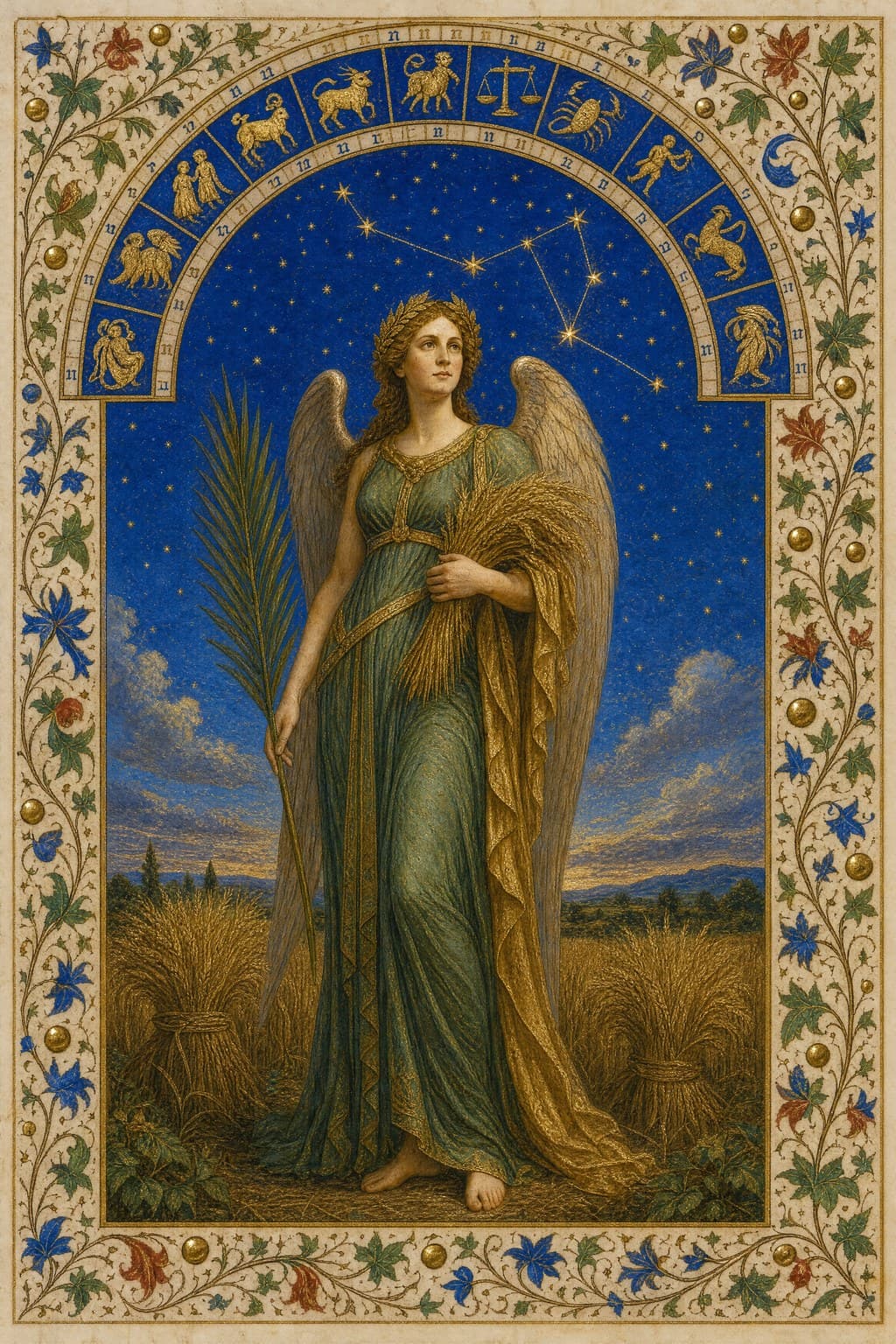 Virgo — Book of Hours — Portrait