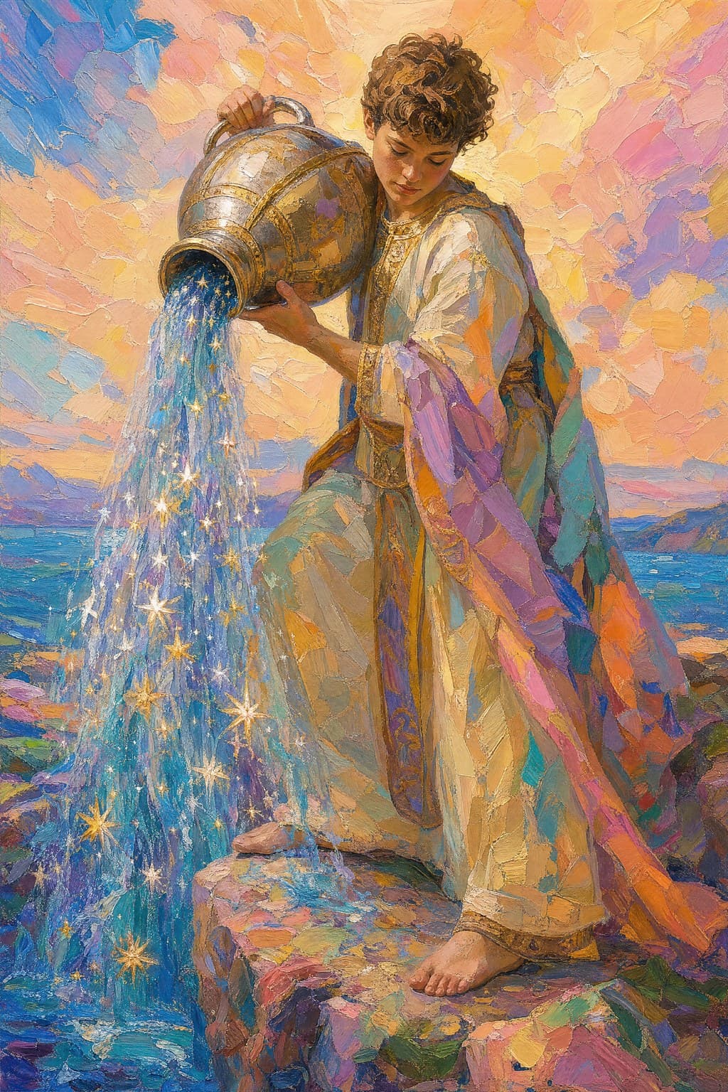 Aquarius — The Loaded Brush — Portrait