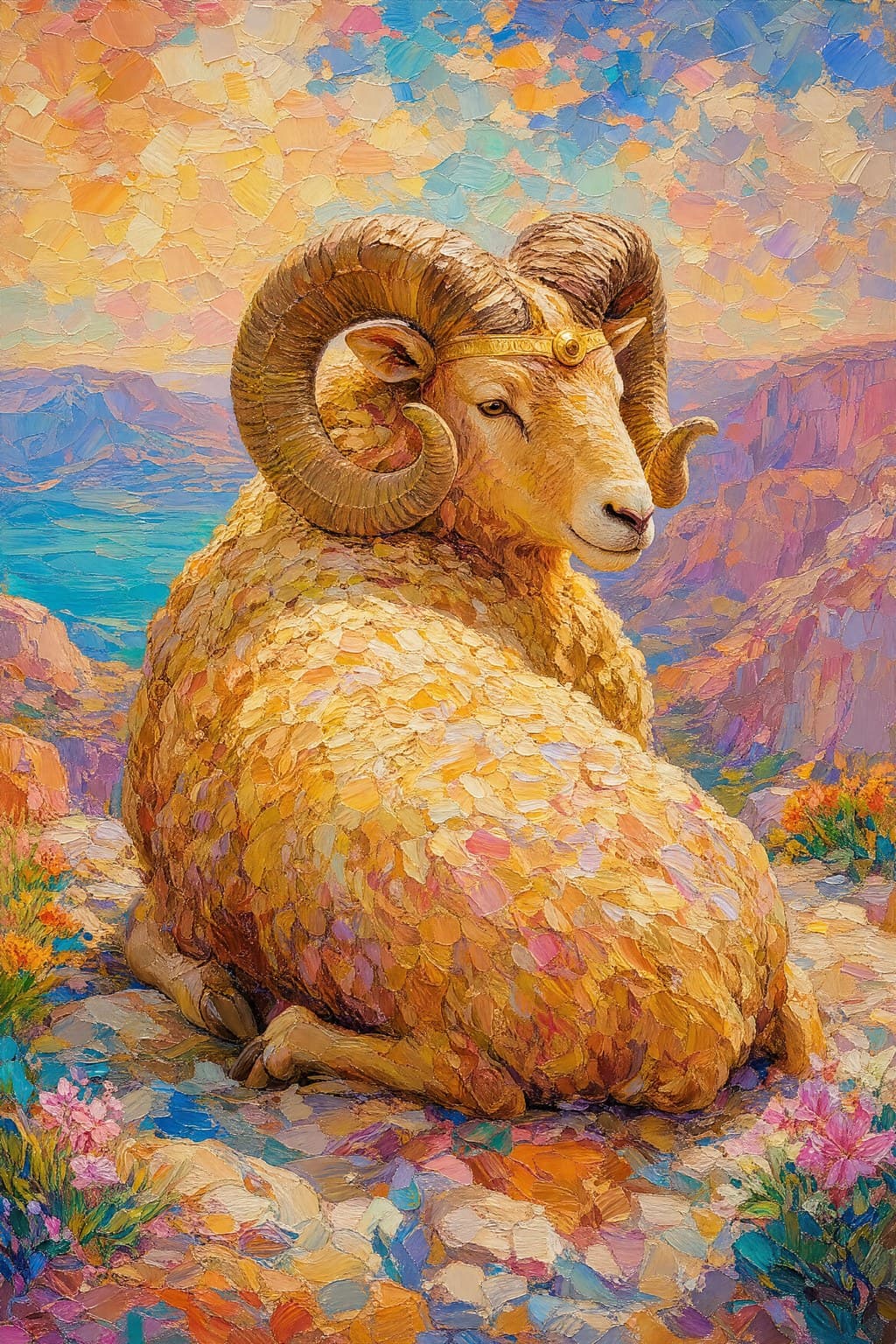 Aries — The Loaded Brush — Portrait