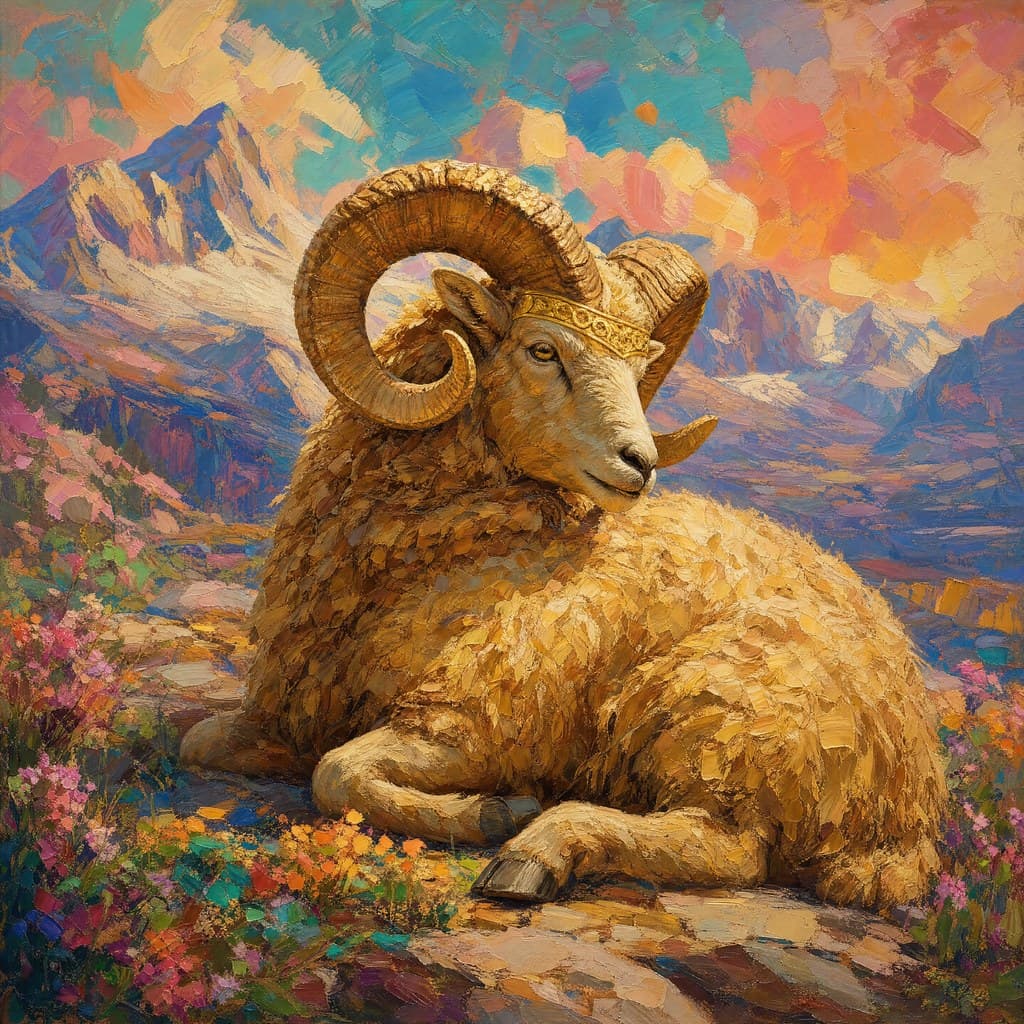 Aries — The Loaded Brush — Square