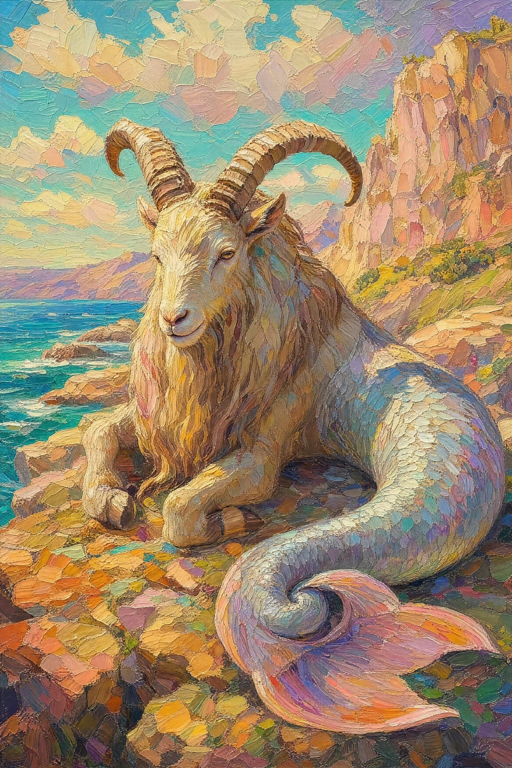 Capricorn — The Loaded Brush — Portrait