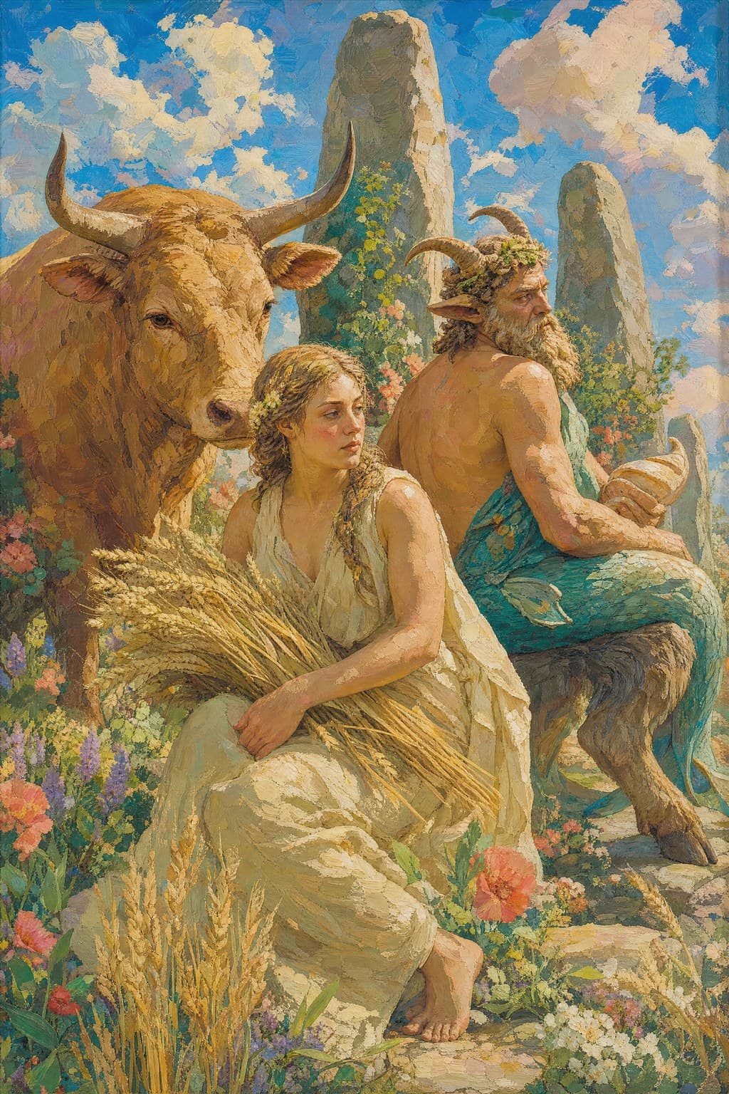 The Earth Trine — The Loaded Brush — Portrait