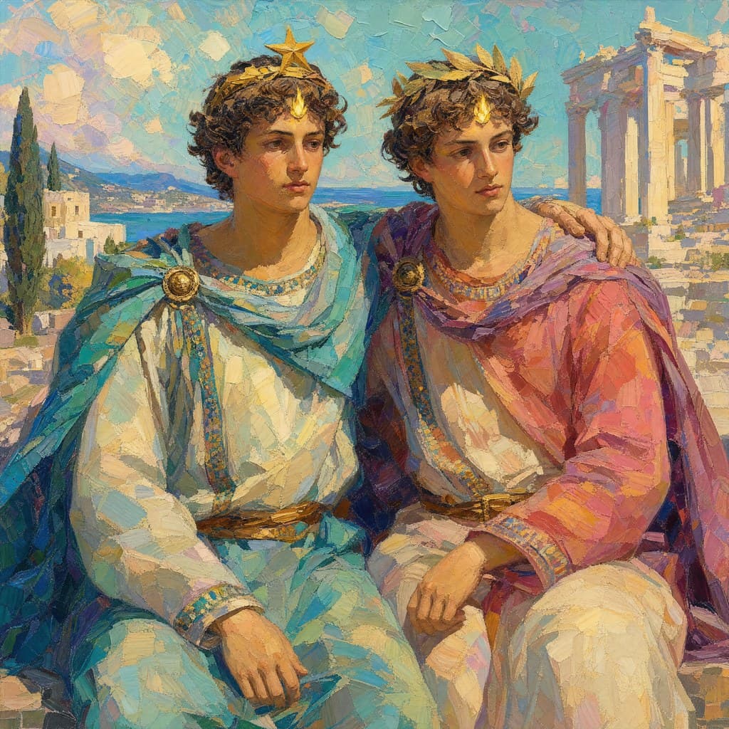 Gemini — The Loaded Brush — Square