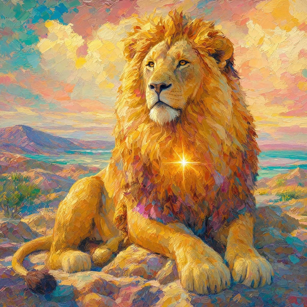 Leo — The Loaded Brush — Square