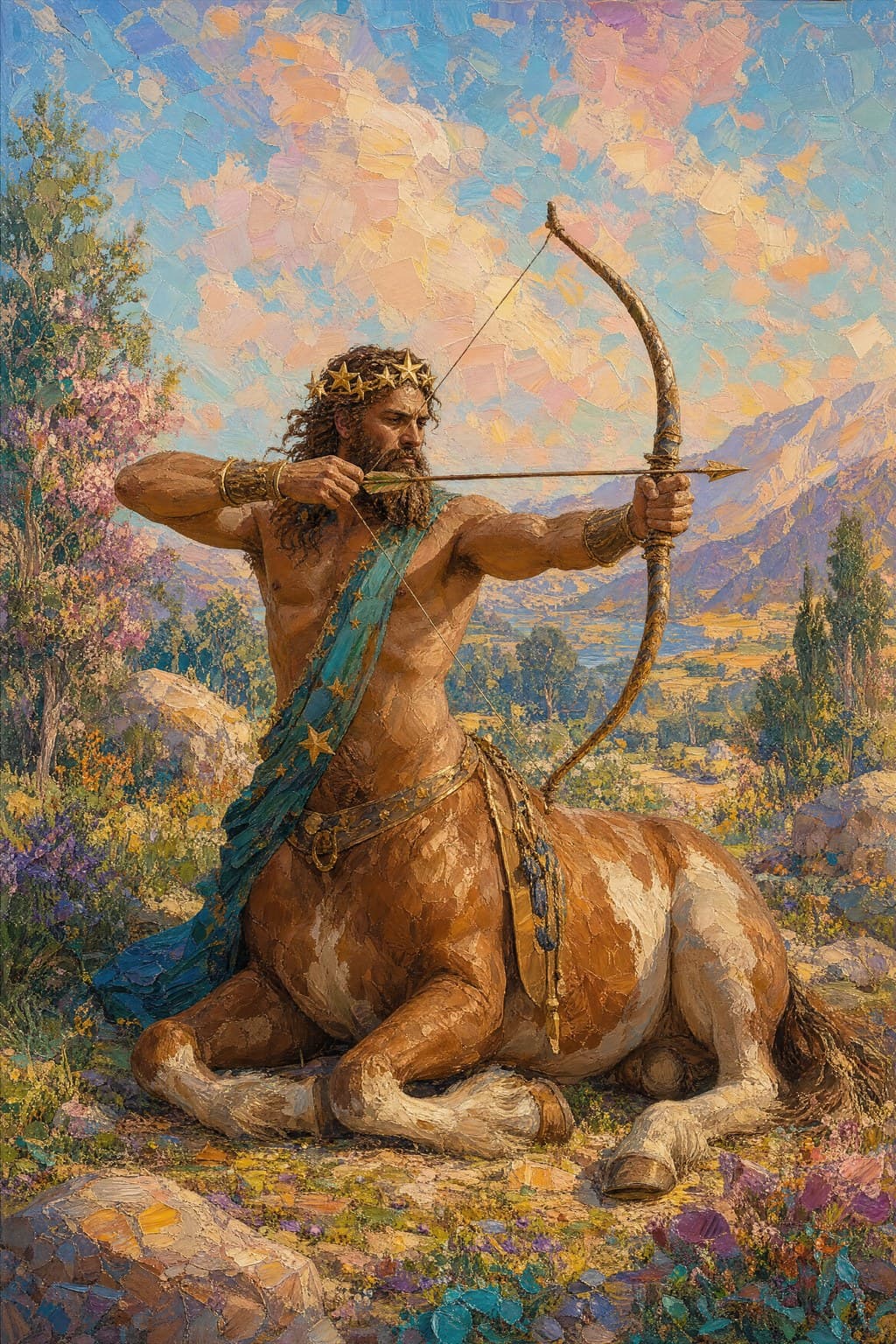 Sagittarius — The Loaded Brush — Portrait